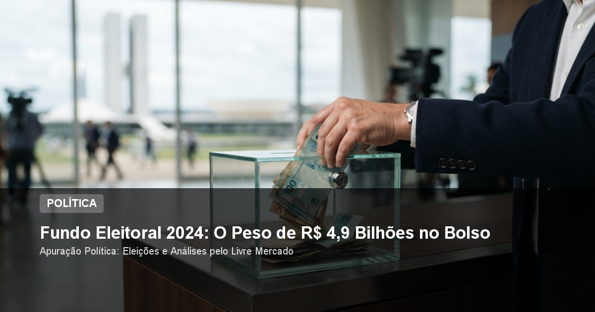Fundo Eleitoral 2024: O Peso de R$ 4,9 Bilhões no Bolso