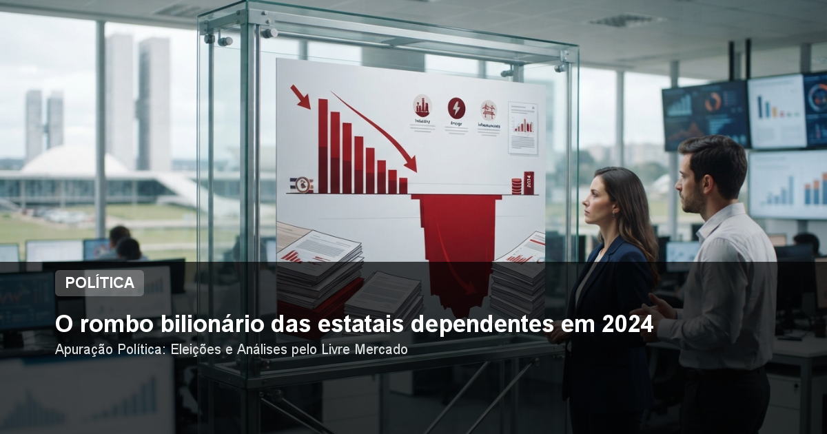O rombo bilionário das estatais dependentes em 2024