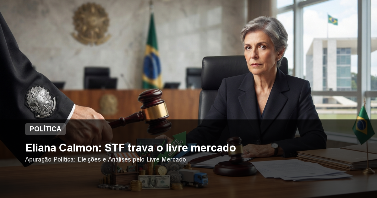 Eliana Calmon: STF trava o livre mercado